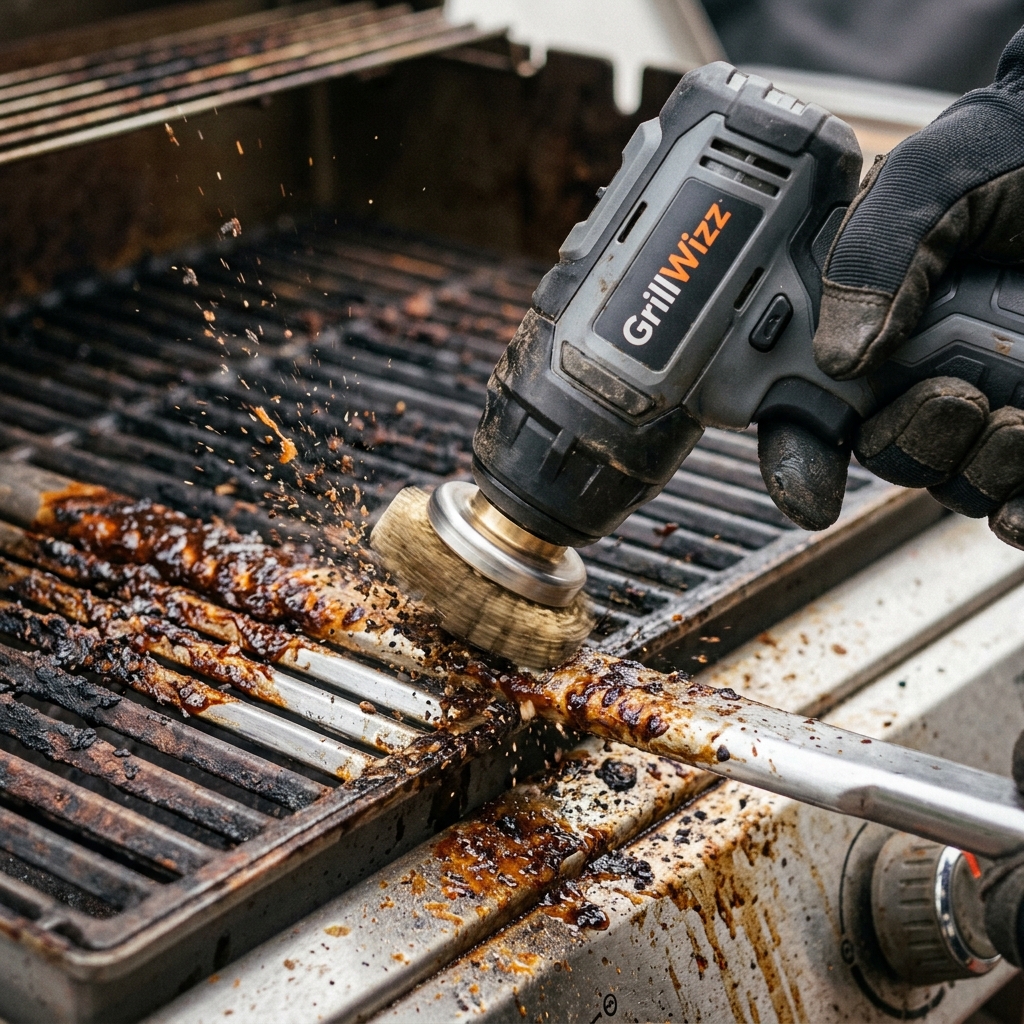 Step 5: Focus on stuck-on food and carbon buildup